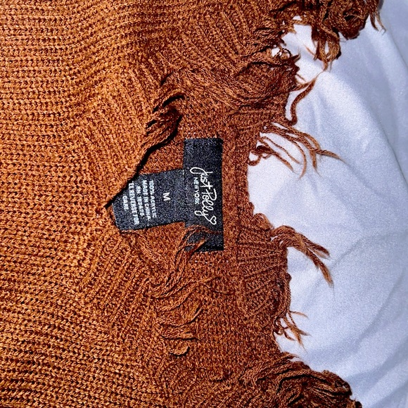 🤎🌼🤍 Brown daisy, cropped knitted sweeter.🤎🌼🤍 - Picture 4 of 4